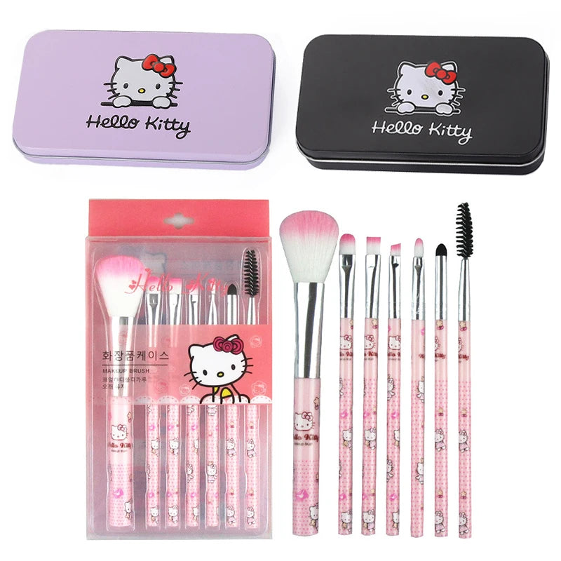 Primeira Edição Box Sanrio Hello Kitty - conjunto de pincéis de maquilhagem