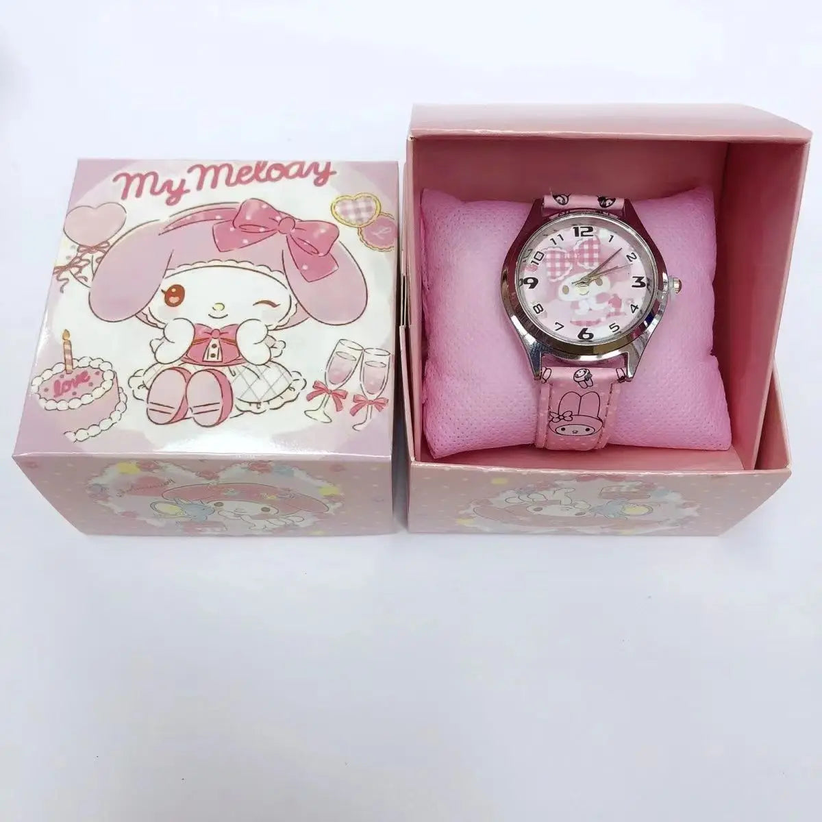 Relógio Sanrio Kuromi -  My Melody - Hello Kit